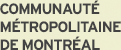 Communaut&eacute; m&eacute;tropolitaine de Montr&eacute;al