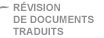 R�vision de documents traduits